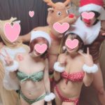 【X´masはこれからだ！】聖なる種付けパイパン?可愛すぎるギャル水着サンタさんとハッピーメリクリ乱交動画　OLナンパ天国！